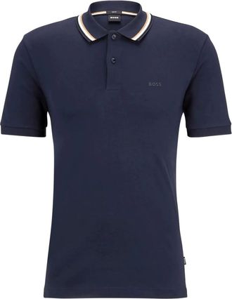 HUGO BOSS Hombre, Camisetas, Azul, Talla: XL