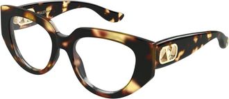 Valentino Glasses, female, Brown, Size: 52 MM Cat-eye Sunglasses