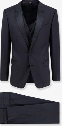 Dolce & Gabbana Smoking Martini con gilet - DOLCE & GABBANA - gender_Man