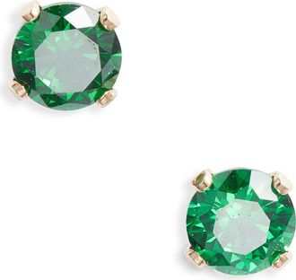 Set & Stones Birthstone Stud Earrings in Gold /May at Nordstrom