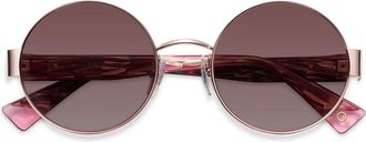 Etnia Barcelona Phoebe Polarized PG Womens Sunglasses Gold Size 52