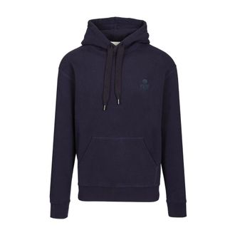 Isabel Marant Heren, Sweatshirts & Hoodies, Blauw, Maat: M Katoen