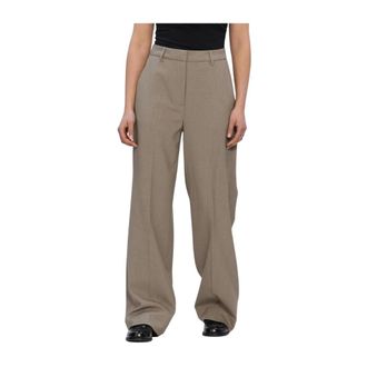 Copenhagen Muse Broeken, Dames, Bruin, M, Polyester, Cmtailor-Pants