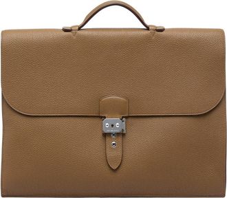 Herm&egrave;s Pre-owned Hermes Togo Sac a Depeches 40 Briefcase Mens O63CJH8ZT8380WZR
