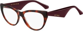 Etro Stijlvolle Brillen - Dames - Brillen - Bruin - 55 MM - Accessoires