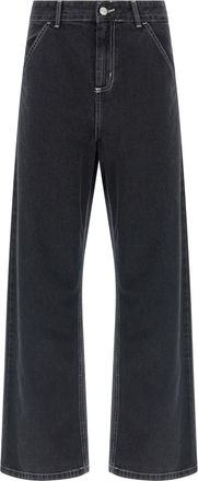 Carhartt Work in Progress Simple Jeans Nero-Donna
