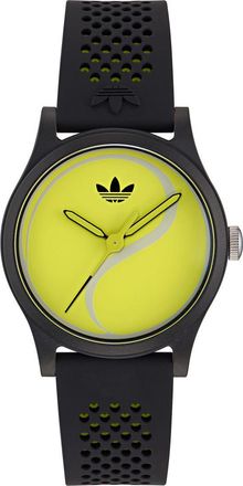 adidas Originals ADIDAS Originals Game Two Unisexs Black Watch AOSY25517 Silicone - One Size