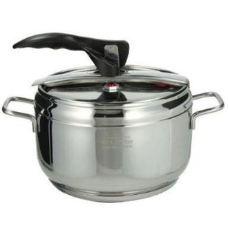 Tognana Tognana Porcellane V5458j2inox Olla A Presi&oacute;n 5 L Negro, Acero Inoxidable