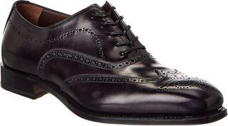 Ferragamo Poveda Leather Oxford