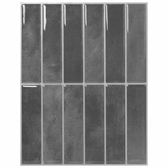 vidaXL Azulejo Rectangular 10 Pcs Gris 29 X 23 X 0,08 Cm Vidaxl