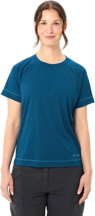 Vaude Funktionsshirt VAUDE WOMENS NEYLAND T-SHIRT II, Damen, Gr. 34, shore blau, Obermaterial: 100% Polyester, Shirts Funktionsshirt, Kurzarm, f&uuml;r vielseiti