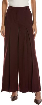 Kenneth Cole High-Rise Inverted Pleat Wide Leg Pant