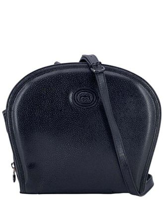 Gucci Black Leather Shoulder Bag (Authentic Pre-Loved)