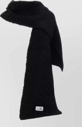 Maison Margiela boucl&eacute; scarf