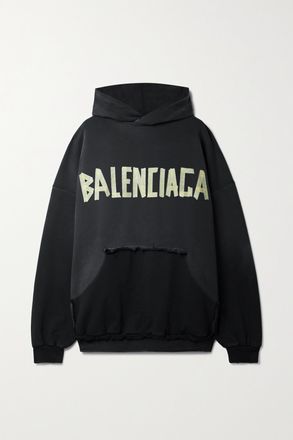 Balenciaga back print hoodie hotsell