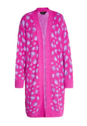 Faina Vest Dames Roze Veelkleurig