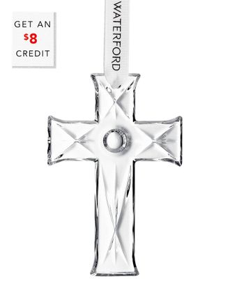 Waterford Mini Cross Ornament