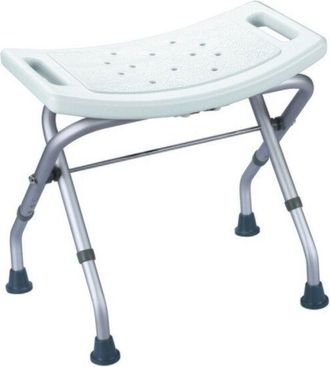 MSV Msv - Asiento De Ducha Plegable Y Ajustable - M&aacute;x. 100 Kg