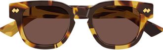 Bottega Veneta Sunglasses Bv1441 S 002 Brown/Brown Unisex