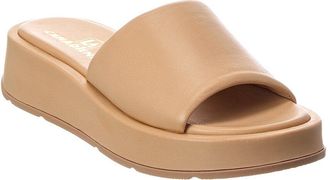 La Canadienne Audi Leather Platform Sandal