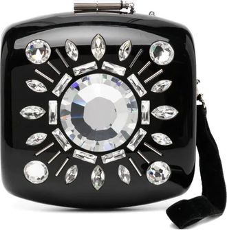 Chanel Clutch Minaudière in resina - Nero