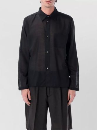 Berner K&uuml;hl cordial long sleeve sheer shirt chest pocket