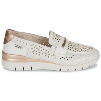 Pikolinos Cantabria W4R-6518 Leather Womens Loafers Shoes - Nata - Size:UK 8-8.5