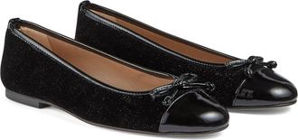 L.k. Bennett Kara Bow Ballet Flat in Black at Nordstrom, Size 9Us