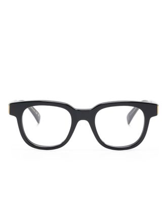 Dunhill square-frame glasses - unisex - Acetate - 49 - Black
