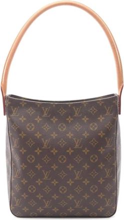 Louis Vuitton Pre-owned Shoulder Bags, female, Brown, Size: ONE SIZE Pre-owned Vintage Monogram Canvas Shoulder Bag