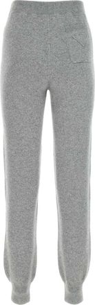 Prada Womens Grey Cashmere Joggers Grigio Exterior: Pantaloni Trousers