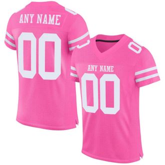 Generic Custom American Football Jersey for Men Women Youth Personalised Athletic Mesh Football Shirt with Name Number Retro Striped Short Sleeves Breathable 