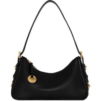 Rebecca Minkoff Small Mia Leather Shoulder Bag in Black at Nordstrom