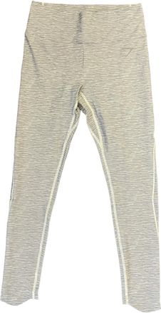 Gymshark Womens Gym Leggings High Waisted 7/8 Speed Running Leggings (UK, Alpha, XS, Regular, Regular, Smokey Grey/Green)