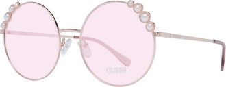 Guess Ronde Zonnebril - Dames - Zonnebrillen - Roze - ONE Size - Accessoires