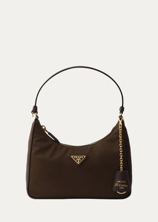 Prada Re-Edition 2005 Mini Re-Nylon & Saffiano Leather Shoulder Bag
