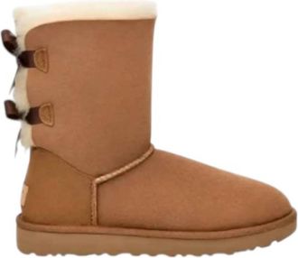 UGG Womens Bailey Bow Boot In Chestnut