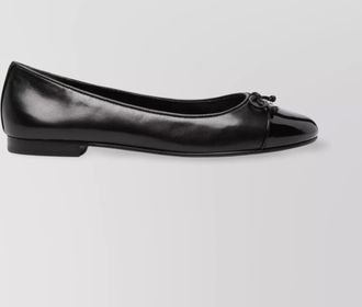 Tory Burch goat leather bow ballet
