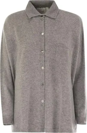 VANIS&Eacute; Mujer, Blusas y Camisas, Gris, Talla: L