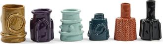 Serax Molly Vase, mehrfarbig (6er-Set)