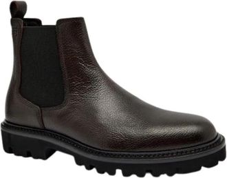 HUGO BOSS Enkellaarsjes - Heren - Chelseaboots - Bruin - 43 EU - Schoenen