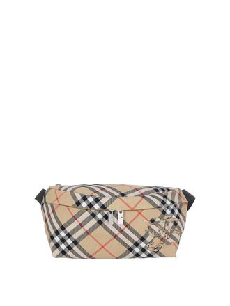 Burberry Check logo bum bag