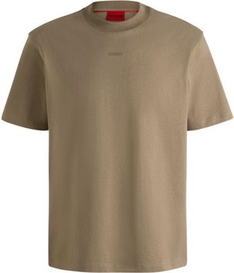 HUGO BOSS Relaxed-fit T-shirt in cotton with logo print