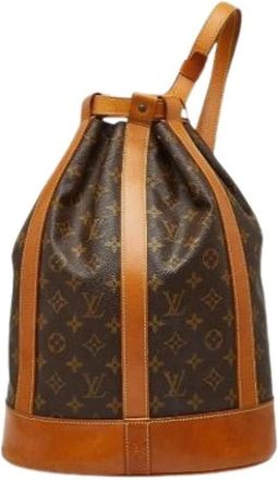 Louis Vuitton Pre-owned Backpacks, female, Brown, Size: ONE SIZE Pre-owned Backpack