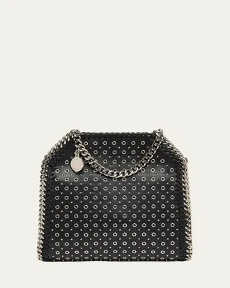 トートバッグ Stella Mccartney Black Gold Falabella Mini Tote Bag Stella McCartney Mini Falabella Tote Bag | Black | FARFETCH