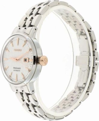 Seiko Unisex - Sre 009J1 - Dameshorloge Presage Automatisch 3 Wijzers - Dames - Horloges - Wit - ONE Size - Accessoires