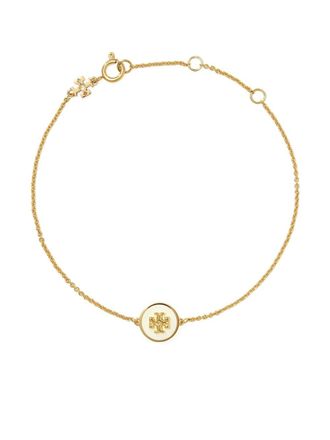 Tory Burch Kira enamel chain bracelet - Gold
