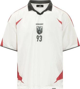 Represent Represent, Tops, Heren, Wit, M, Spike Football Tee
