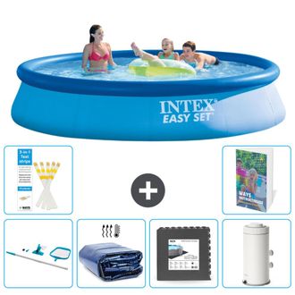 Intex Piscina Easy Set Redonda - 396x84 Cm - 7-piezas S43