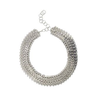 Paco Rabanne Accessoires, Dames, Grijs, ONE Size, 1969 Zilver Messing Riem